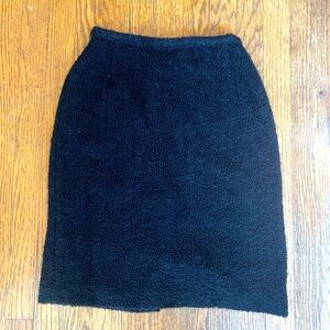 Vintage Salvatore Ferragamo boucle skirt, 42